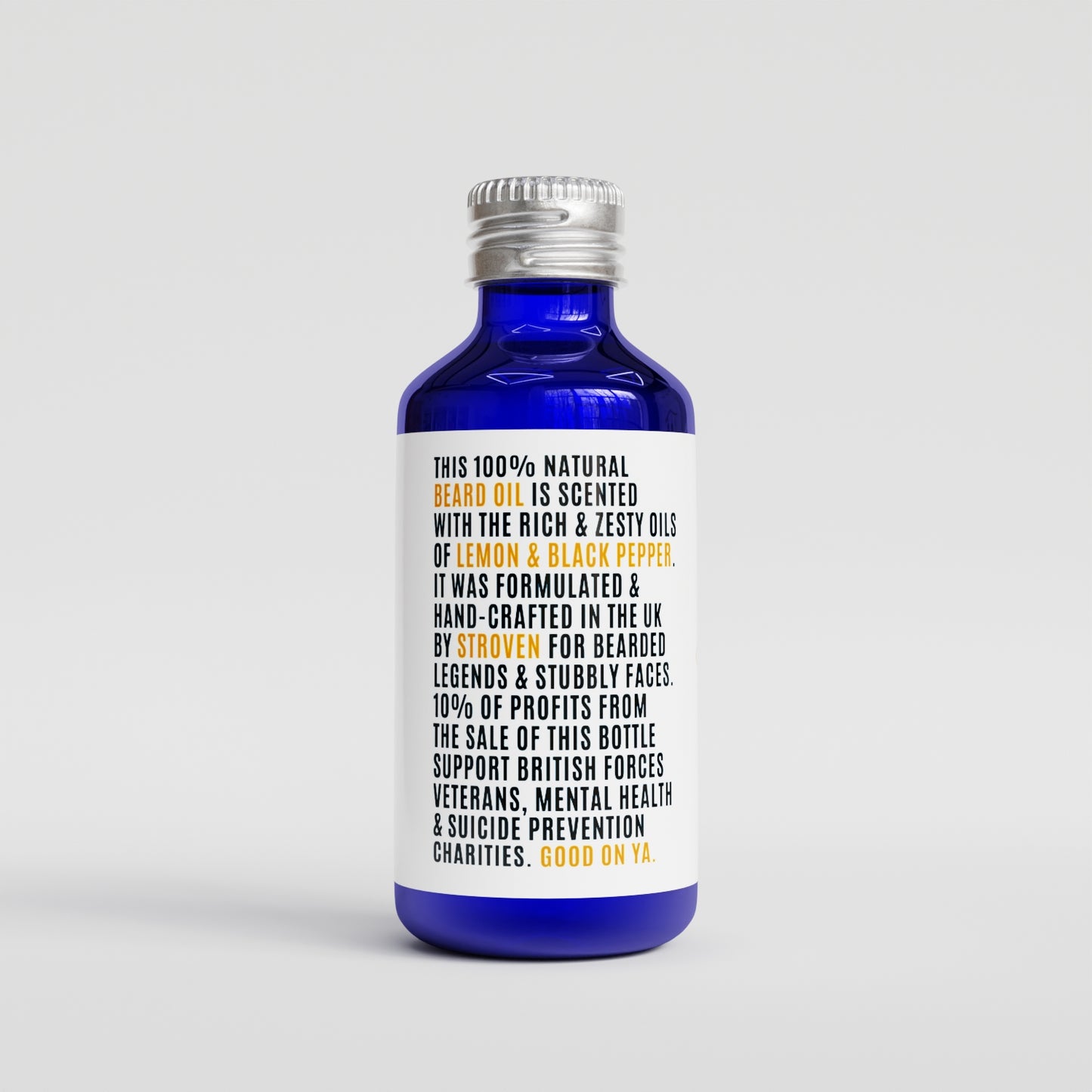 Premium Beard Oil | Lemon & Black Pepper