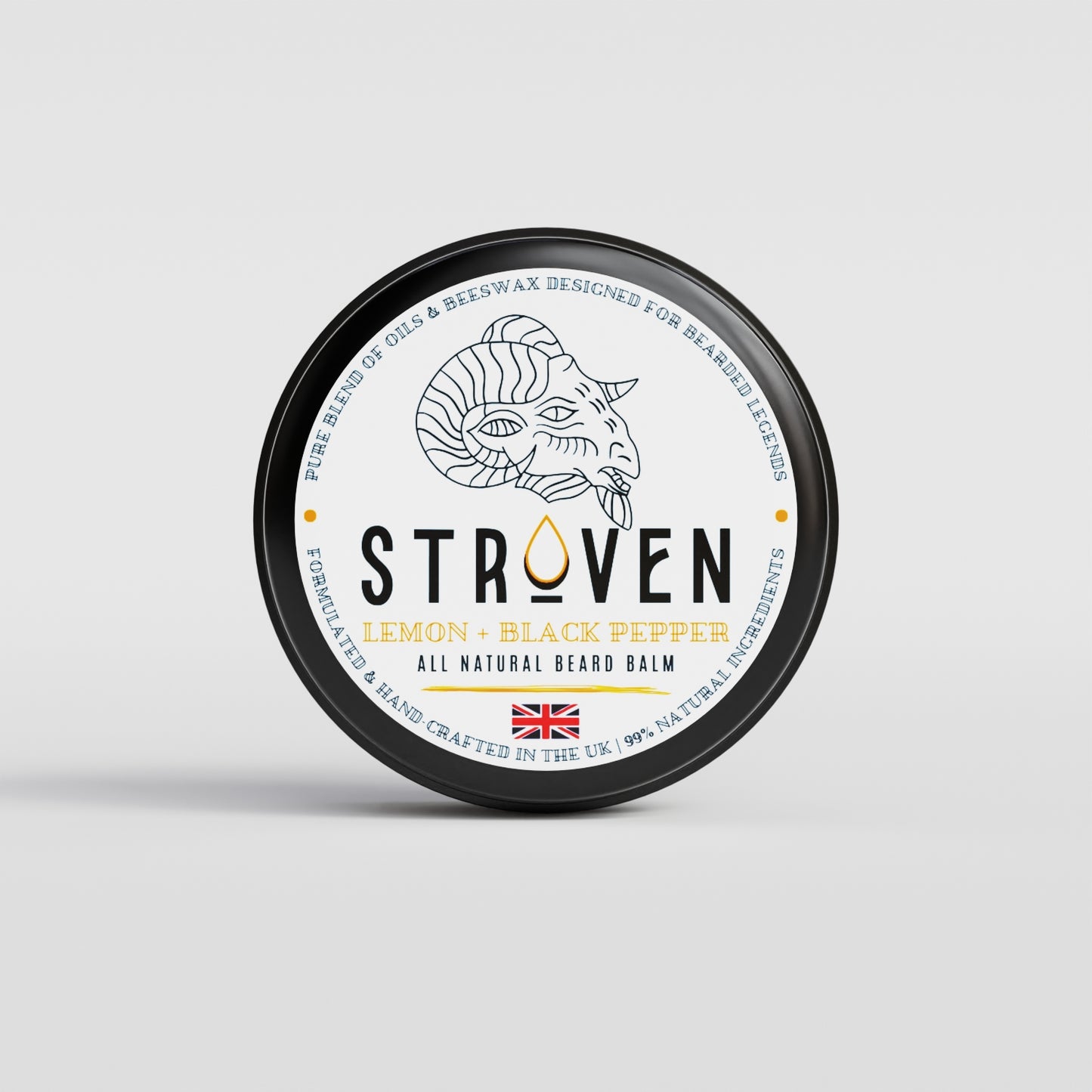 Beard Balm | Lemon & Black Pepper
