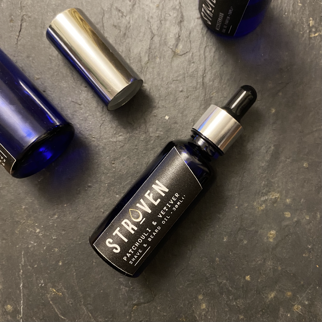 Premium Beard Oil | Patchouli + Vetiver