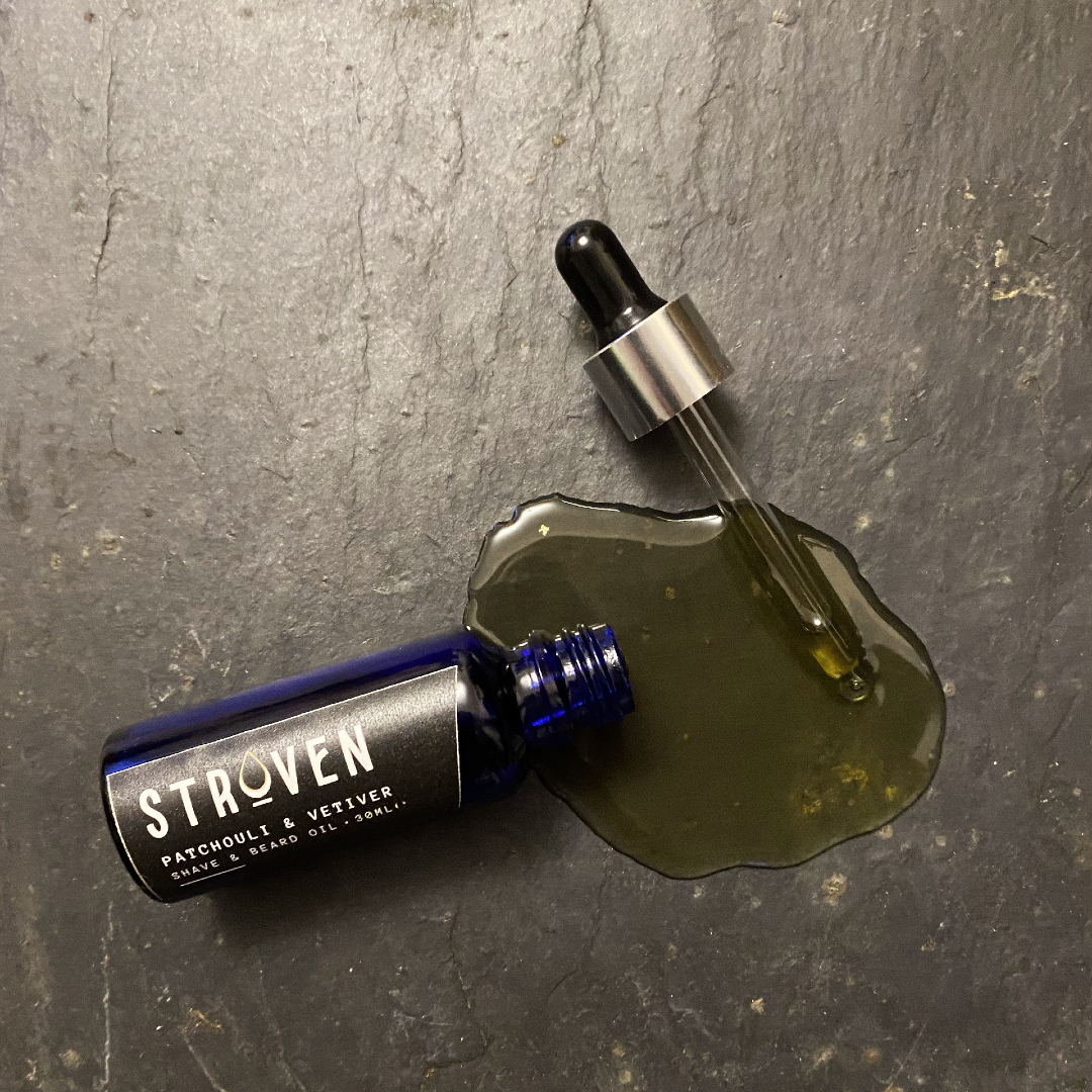 Premium Beard Oil | Patchouli + Vetiver
