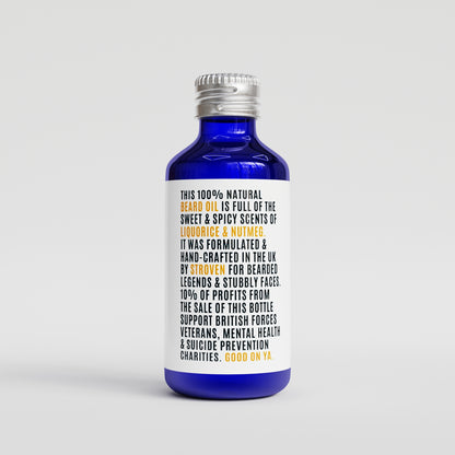 Premium Beard Oil | Liquorice & Nutmeg